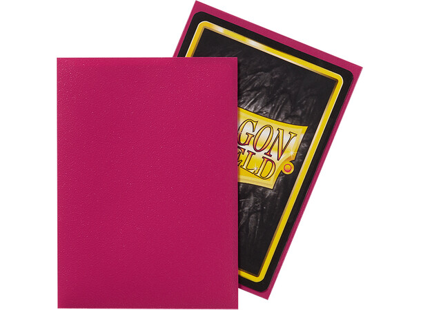 Sleeves Mat Magenta x100 66x91 Dragon Shield 