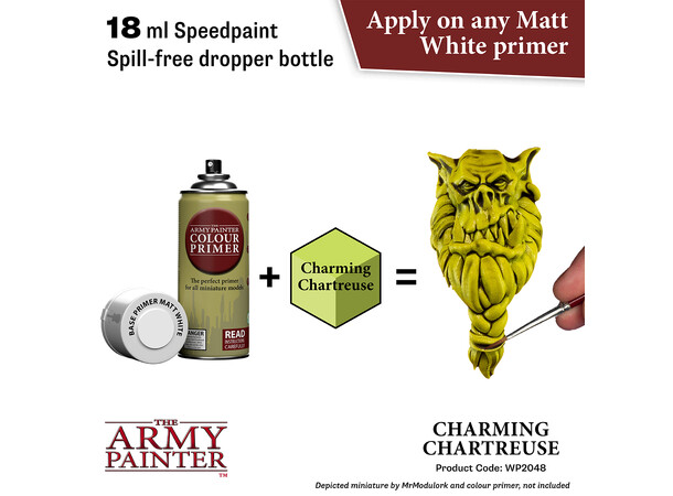 Speedpaint 2.0 Charming Chartreuse Army Painter - 18 ml 