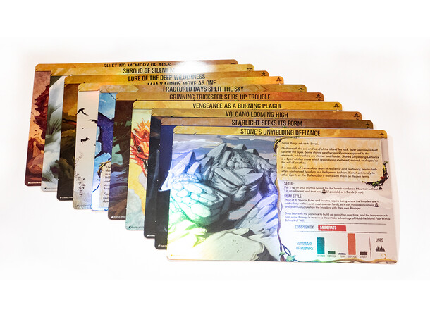 Spirit Island Foil Panels Jagged Earth 