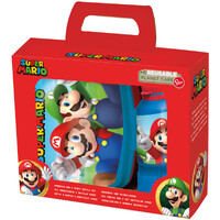 Super Mario Gavesæt Madkasse & Flaske 