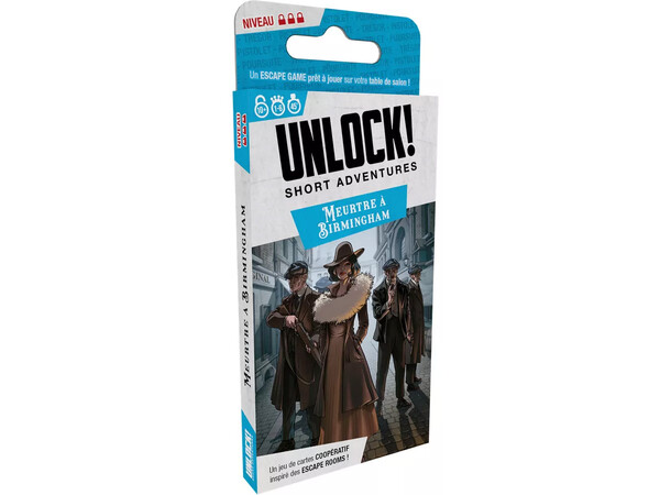 Unlock Short 9 Murder in Birmingham Brætspil 