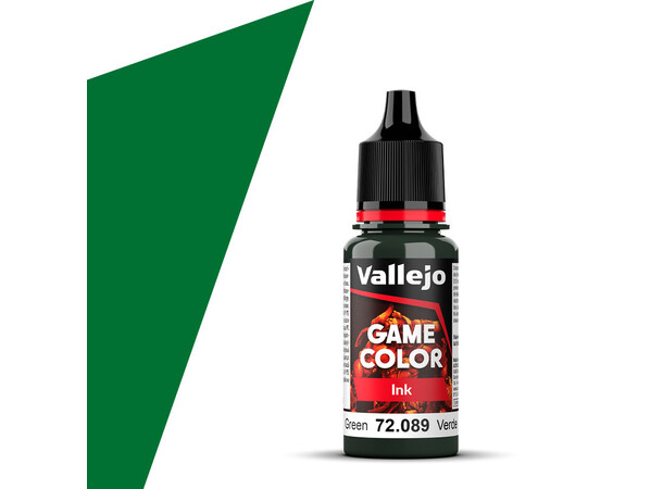 Vallejo Game Color Green 18 ml - Ink 