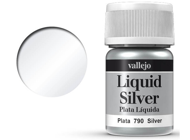 Vallejo Liquid Silver 35ml 