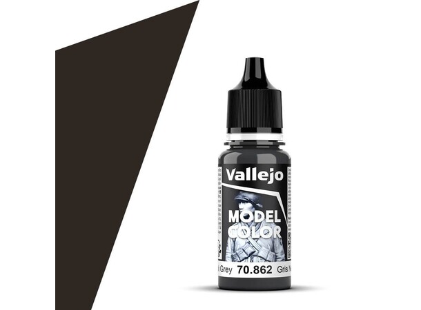 Vallejo Model Color Black Grey 17 ml Svarer til 4752AP|4785AP|4795AP|4861AP 