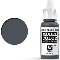 Vallejo Model Color Dark Grey 17 ml Svarer til 4312AP | 4754AP | XF-14