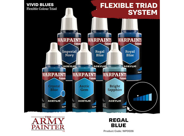 Warpaints Fanatic Regal Blue Army Painter 