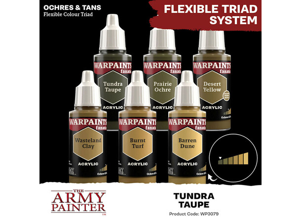 Warpaints Fanatic Tundra Taupe Army Painter 