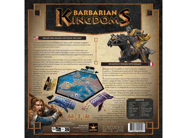 Barbarian Kingdoms Brætspil 