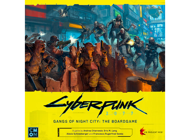 Cyberpunk 2077 Brætspil Gangs of Night City The Boardgame 