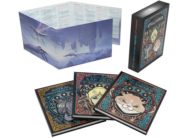 D&D Adventure Spelljammer Limited Ed Dungeons & Dragons Adventures in Space 