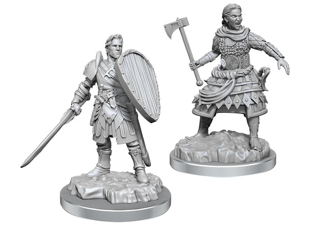 D&D Figur Nolzur Human Fighters Nolzur's Marvelous Miniatures - Umalt 