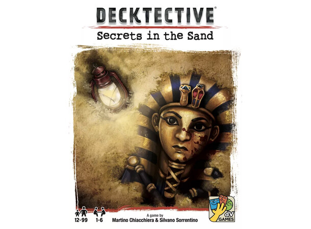 Decktective Secrets in the Sand Escape Room Kortspil 