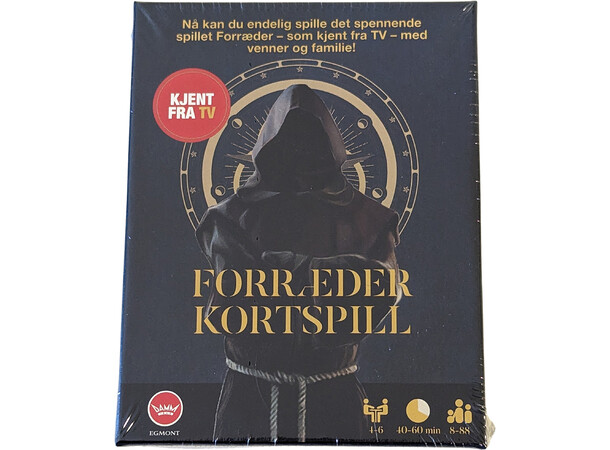 Forræder Kortspil - NORSK 