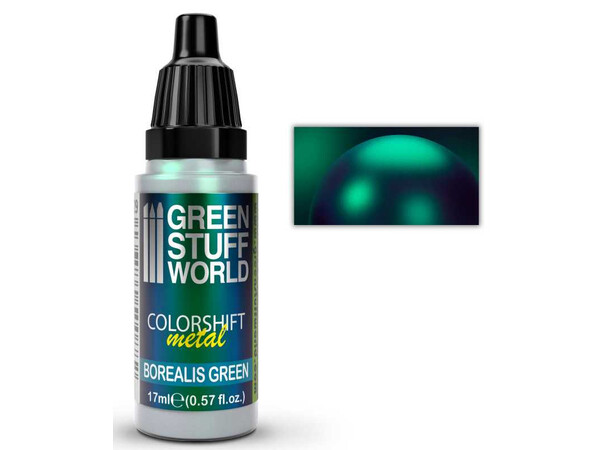 GSW Colorshift Metal Borealis Green Green Stuff World Chameleon Paints 17 ml 