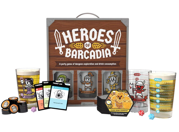 Heroes of Barcadia Brætspil 