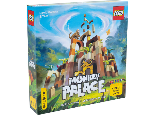 LEGO Monkey Palace Brætspil Dansk udgave 
