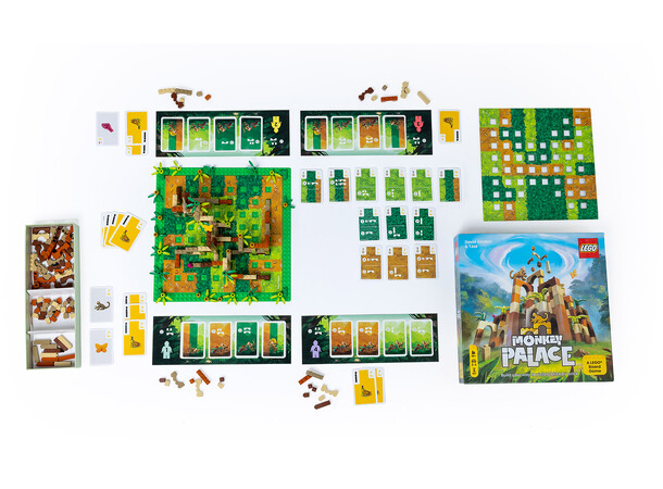 LEGO Monkey Palace Brætspil Dansk udgave 