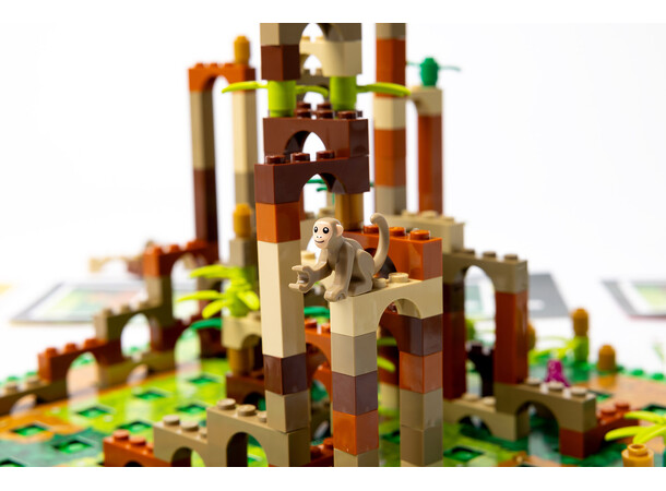 LEGO Monkey Palace Brætspil Dansk udgave 