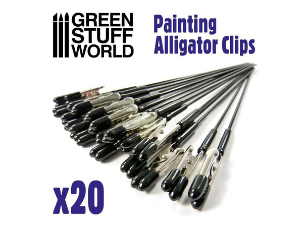 Maleklemmer - 20 stk Green Stuff World 