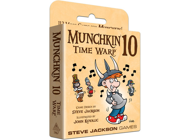 Munchkin 10 Time Warp Expansion Ekspansion til Munchkin 