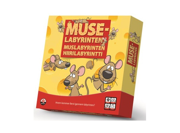Muselabyrinten Brætspil Dansk udgave 