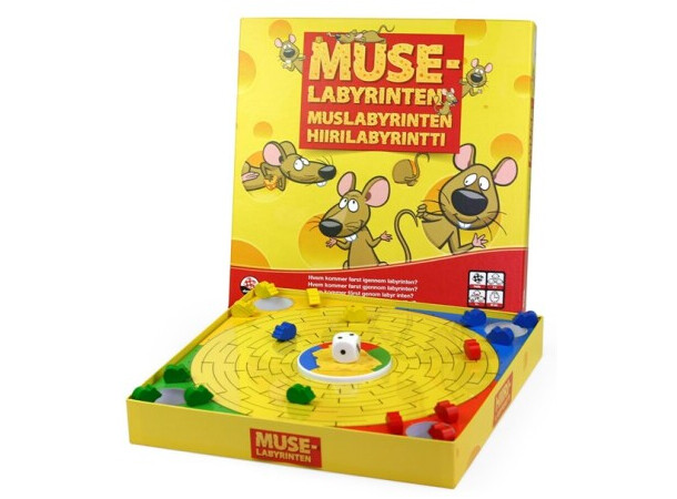 Muselabyrinten Brætspil Dansk udgave 