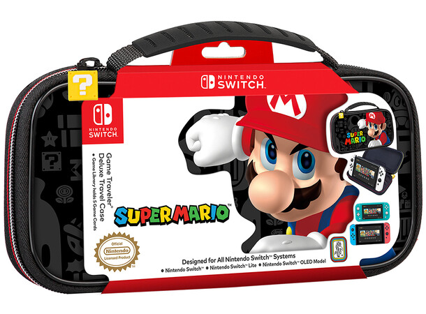 Nintendo Switch-taske Super Mario Game Traveler Deluxe rejsetaske 