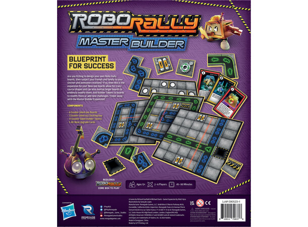 Robo Rally Master Builder Expansion Ekspansion til Robo Rally 