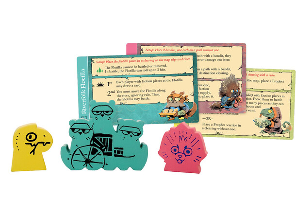 Root Riverfolk Hirelings Pack Ekspansion til Root 