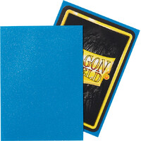 Sleeves Mat Sapphire x100 66x91 Dragon Shield