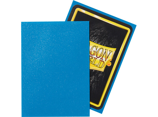 Sleeves Mat Sapphire x100 66x91 Dragon Shield 