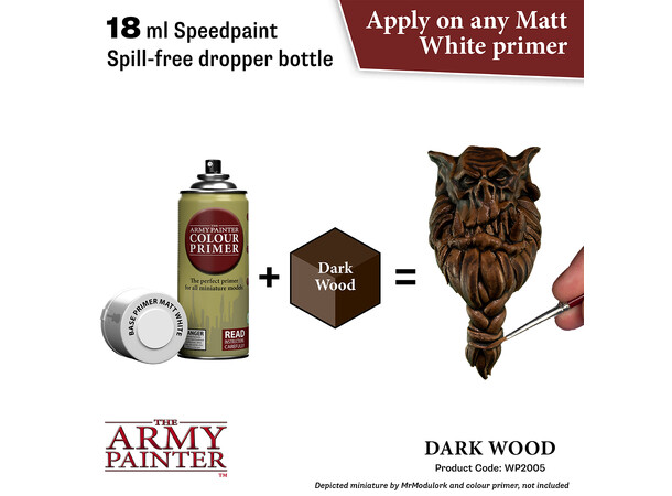Speedpaint 2.0 Dark Wood Army Painter - 18 ml 