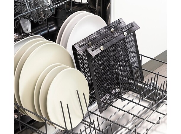 Teflon-grillposer, 2 stk. – 24 x 28 cm Perfekt til grøntsager og mindre ting 