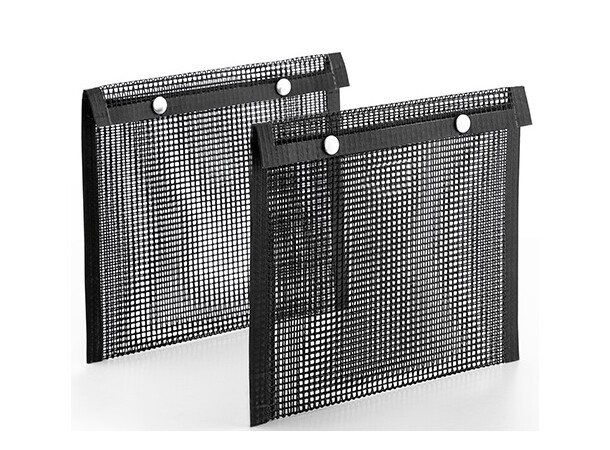 Teflon-grillposer, 2 stk. – 24 x 28 cm Perfekt til grøntsager og mindre ting 