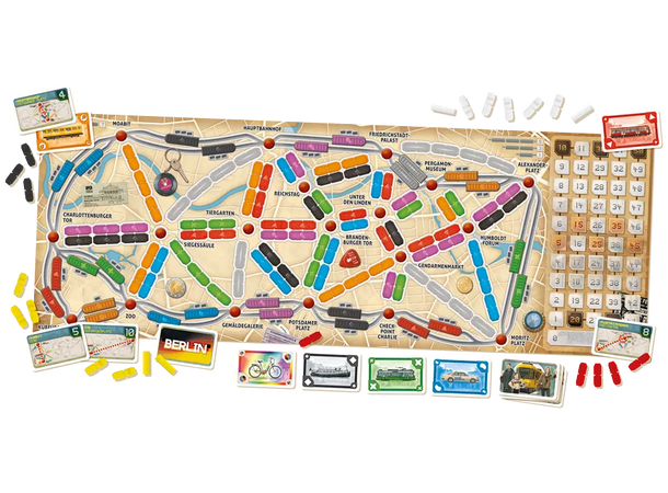 Ticket to Ride Berlin Brætspil 
