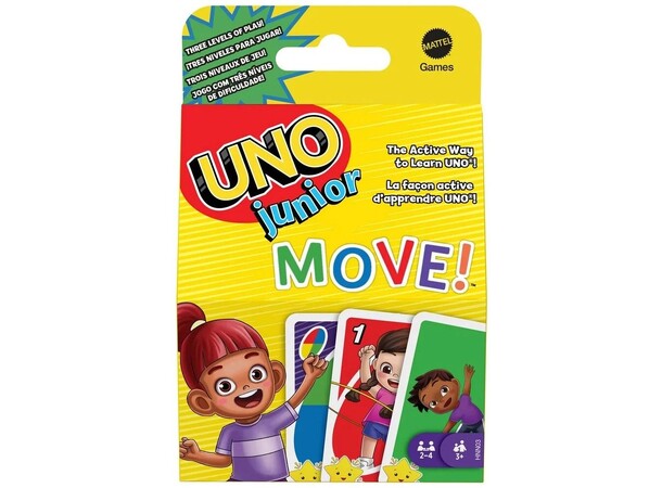 UNO Junior Move Kortspil 
