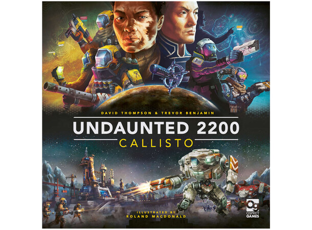 Undaunted 2200 Callisto Brætspil 