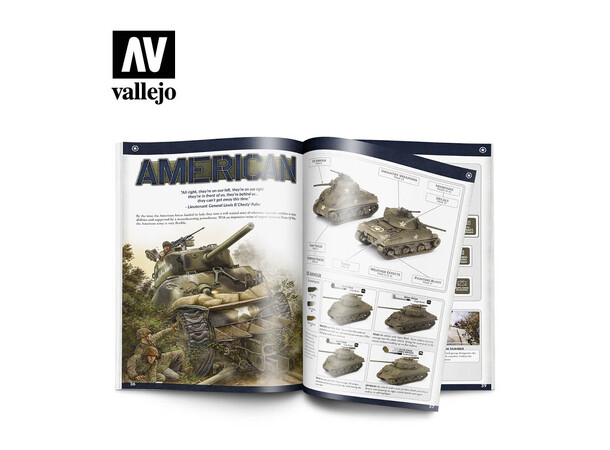 Vallejo Colours of War WWII / WWIII Miniatures - 140 sider 