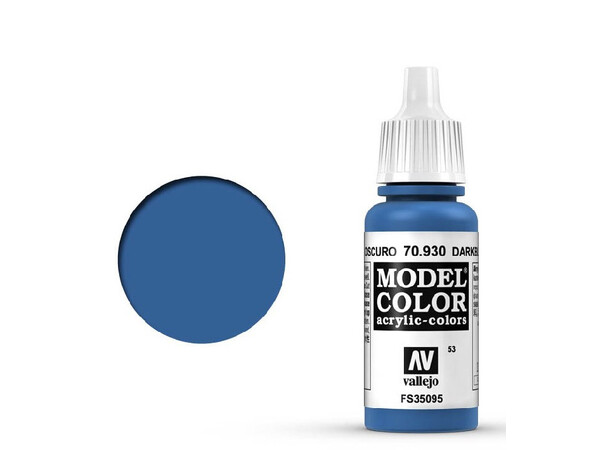 Vallejo Model Color Dark Blue 17 ml Svarer til X-4 