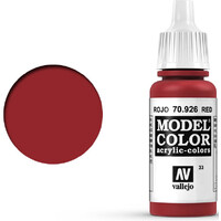 Vallejo Model Color Red 17 ml Svarer til 4605AP | 4630AP | 4632 AP