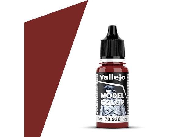 Vallejo Model Color Red 17 ml Svarer til 4605AP | 4630AP | 4632 AP 