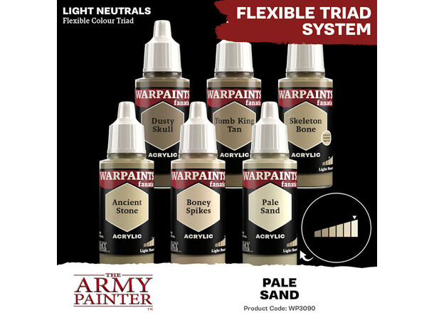 Warpaints Fanatic Pale Sand Army Painter 
