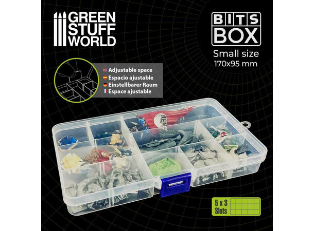 Bit Box Opbevaring - Small Green Stuff World 