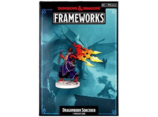 D&D Figur Frameworks Dragonborn Sorcerer Kvinde 