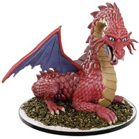 D&D Figur Icons Classic Red Dragon Dungeons & Dragons Icons of the Realms