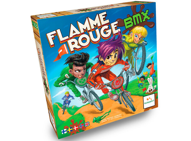 Flamme Rouge BMX Brætspil Dansk udgave 