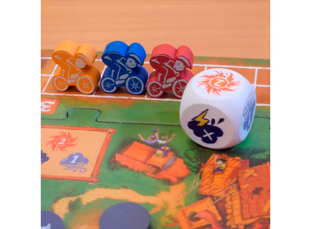 Flamme Rouge BMX Brætspil Dansk udgave 