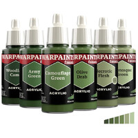 Flexible Triad Olive Greens Army Painter Warpaints Fanatic