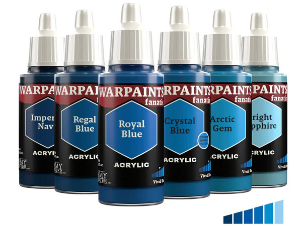 Flexible Triad Vivid Blues Army Painter Warpaints Fanatic 