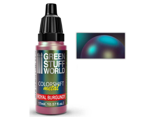 GSW Colorshift Metal Royal Burgundy Green Stuff World Chameleon Paints 17 ml 